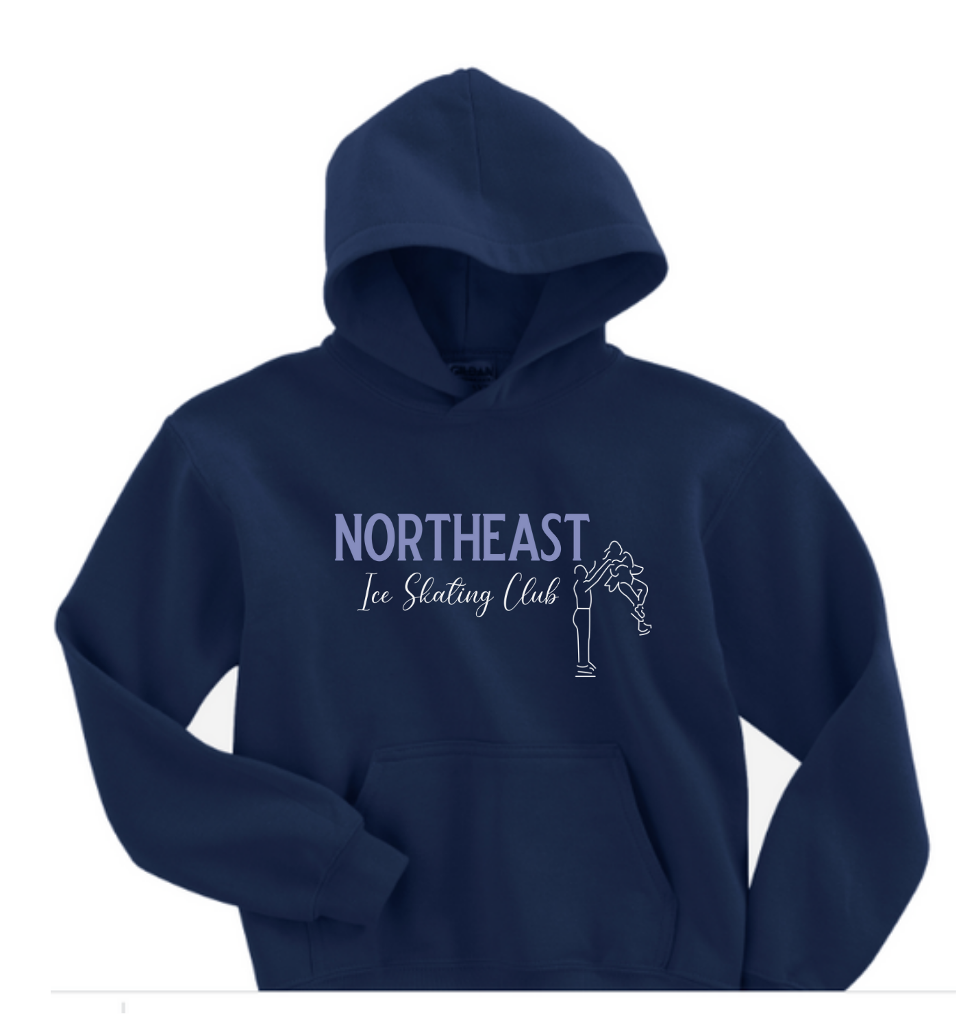 NORTHEAST ICE SKATING CLUB SWEATSHIRT HOODIE